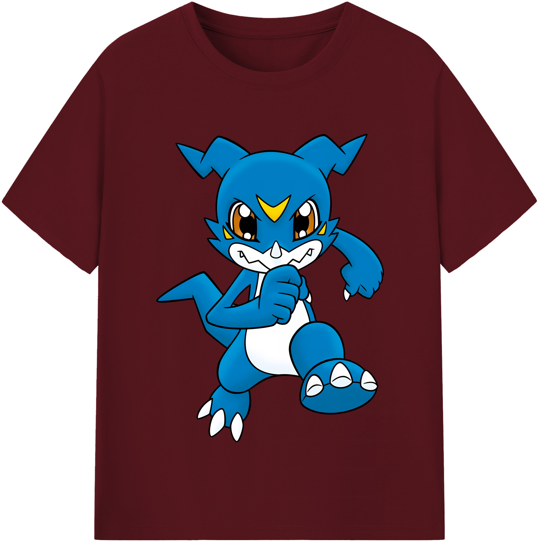 （画像用） Digimon デジタルモンスター/デジモン 綿100％半袖Tシャツ（フロントプリント）